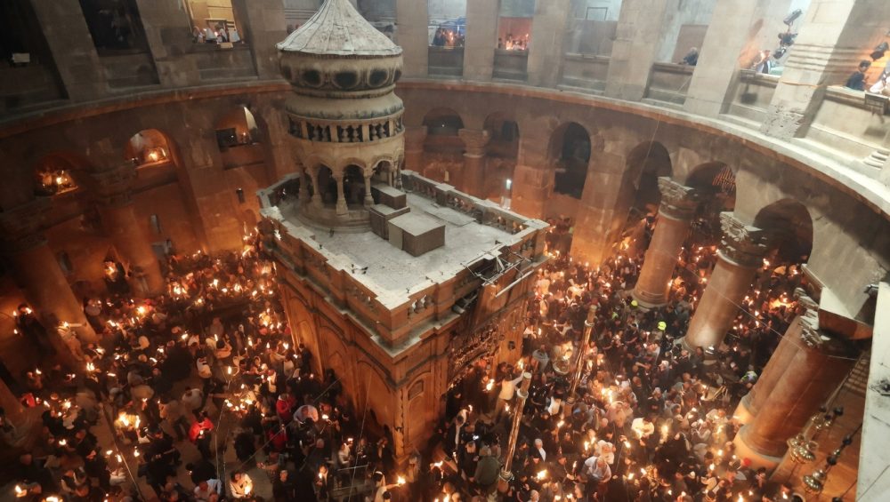 Послы России и Белоруссии приняли участие в крестном ходе в Иерусалиме