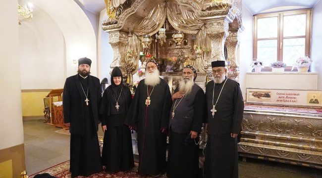Делегация Маланкарской церкви посетила Россию