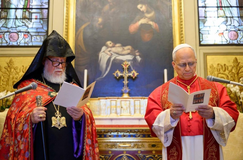 Диалог ради единства: Лев XIV принял Католикоса Арама I