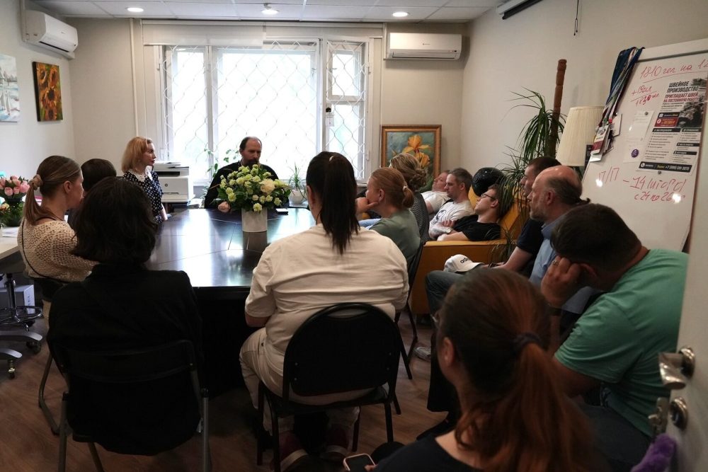 Председатель Синодального отдела по тюремному служению встретился с подопечными Центра пробации «Справедливое общество»