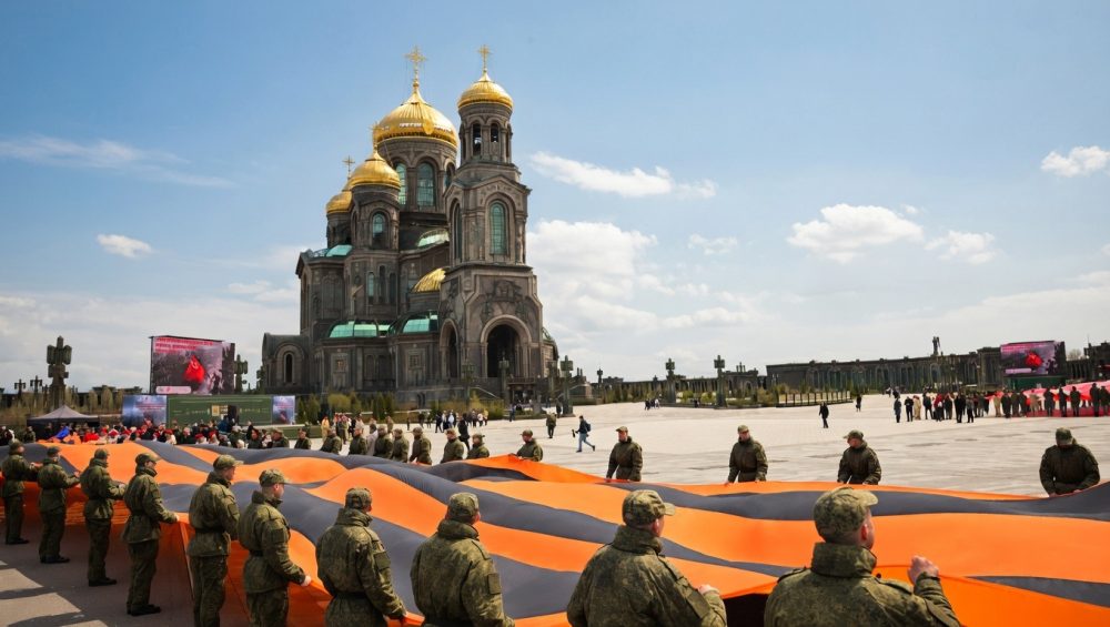 Всероссийский детский Победный хор выступил в парке «Патриот» в Подмосковье