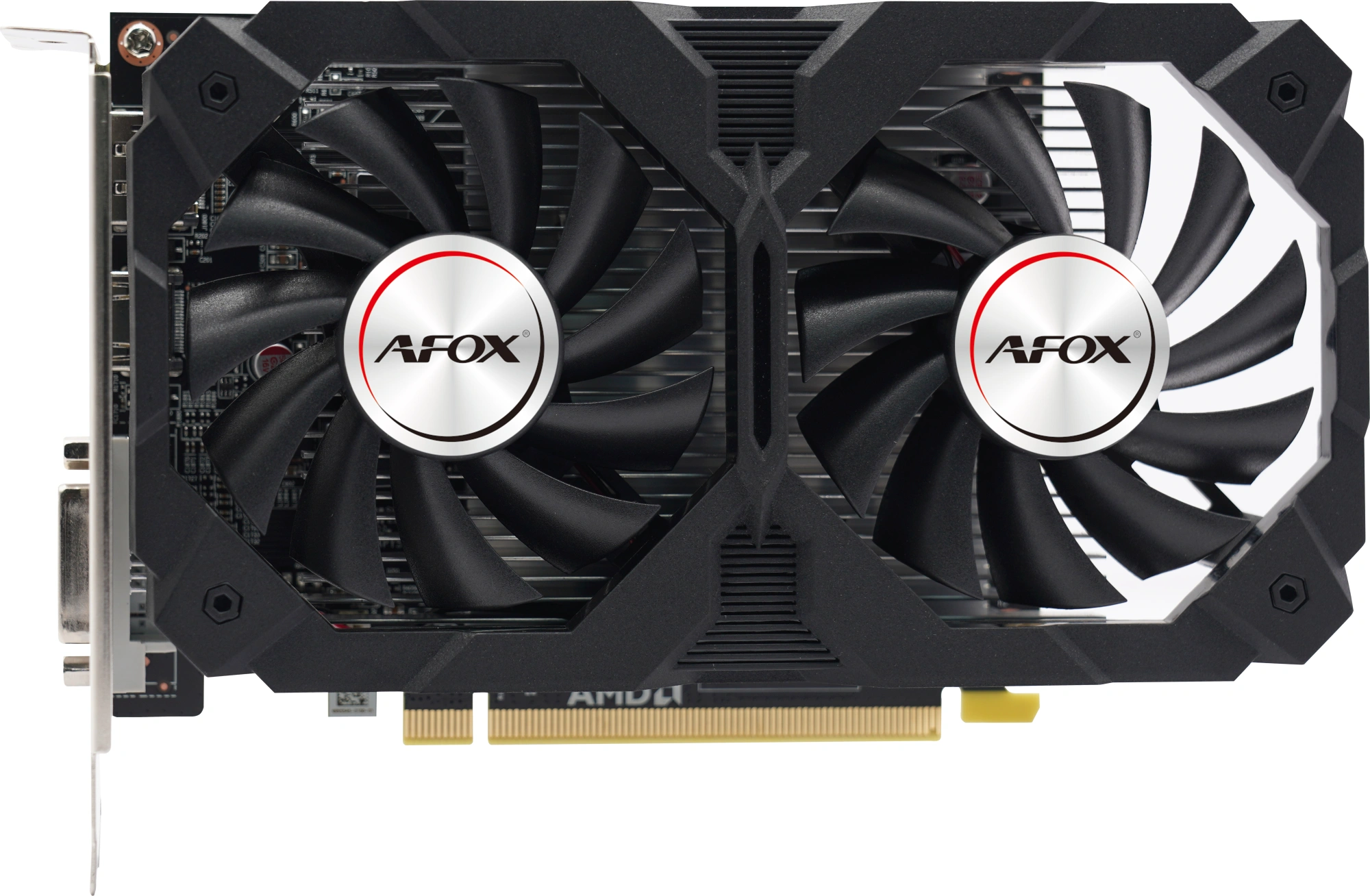 Видеокарта Afox PCI-E 3.0 AFRX550-8192D5H2-V2 AMD Radeon RX 550 8Gb 128bit GDDR5 1183/6000 DVIx1 HDMIx1 DPx1 HDCP Ret