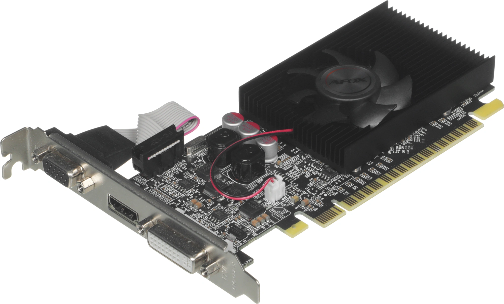 Видеокарта Afox PCI-E 3.0 AF610-2048D3L5-V3 NVIDIA GeForce GT 610 2Gb 64bit GDDR3 810/1333 DVIx1 HDMIx1 CRTx1 HDCP Ret low profile — изображение 11