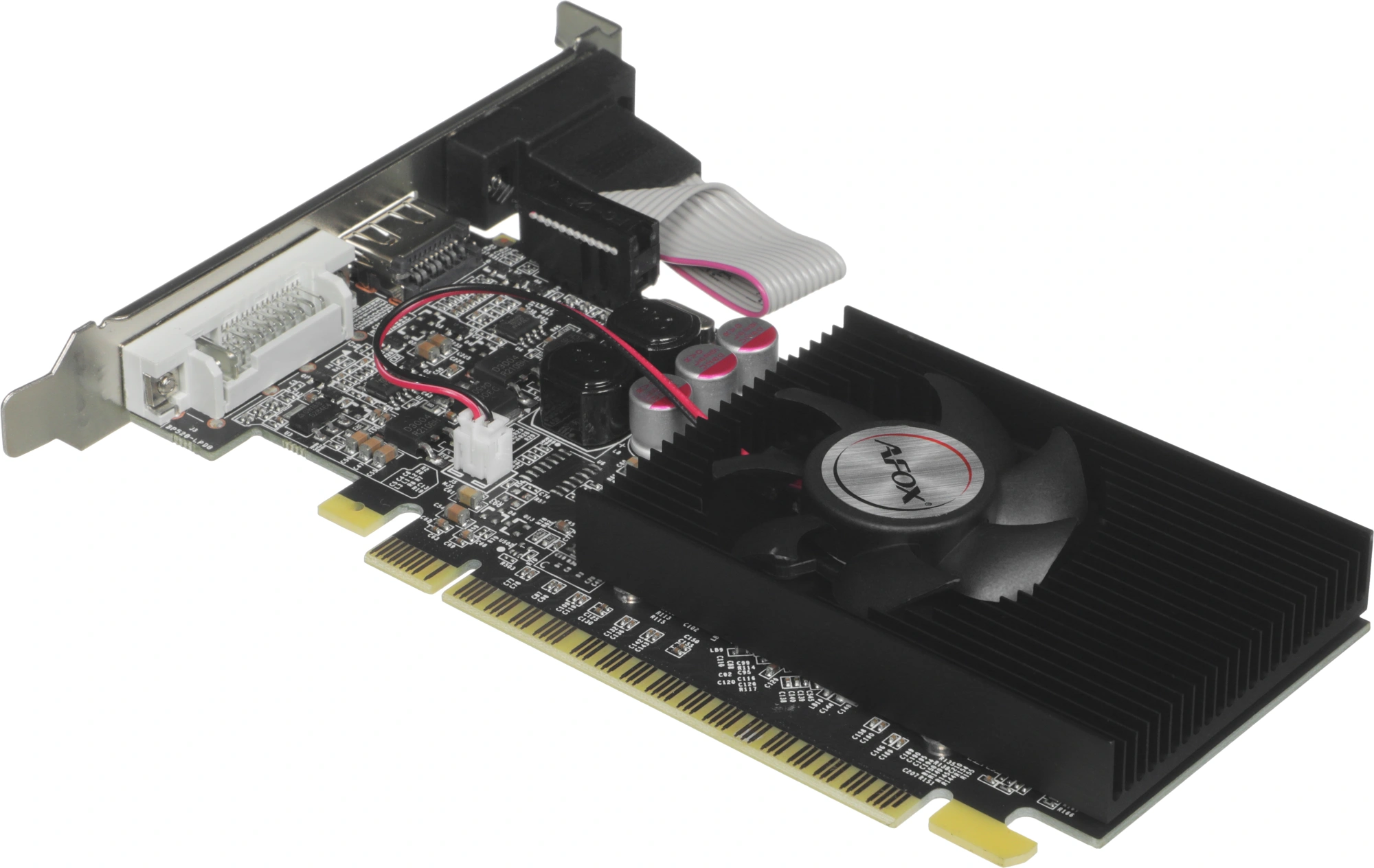 Видеокарта Afox PCI-E 3.0 AF610-2048D3L5-V3 NVIDIA GeForce GT 610 2Gb 64bit GDDR3 810/1333 DVIx1 HDMIx1 CRTx1 HDCP Ret low profile — изображение 12