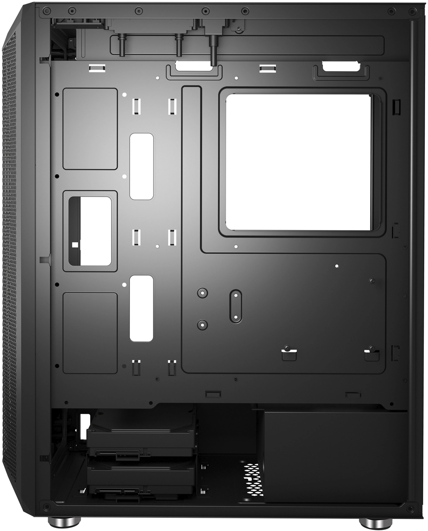 Корпус Bloody BD-CC115 черный без БП ATX 8x120mm 1xUSB2.0 1xUSB3.0 audio bott PSU — изображение 8