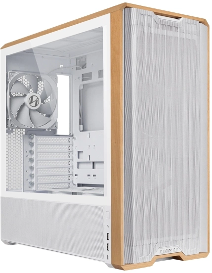 Корпус Lian-Li Lancool 217 белый без БП ATX 7x120mm 3x140mm 2xUSB3.0 audio bott PSU