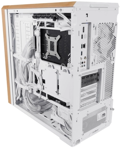 Корпус Lian-Li Lancool 217 белый без БП ATX 7x120mm 3x140mm 2xUSB3.0 audio bott PSU — изображение 6