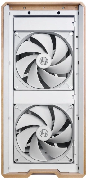 Корпус Lian-Li Lancool 217 белый без БП ATX 7x120mm 3x140mm 2xUSB3.0 audio bott PSU — изображение 4