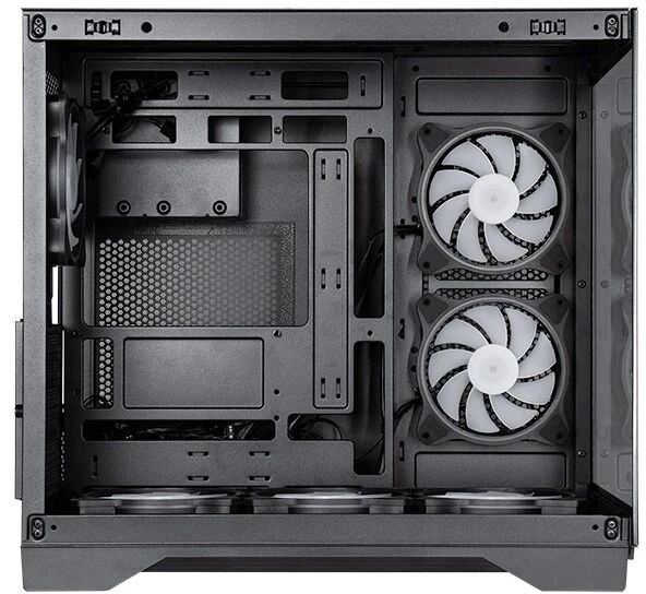 Корпус Chieftec Visio черный без БП ATX 9x120mm 2x140mm 1xUSB3.1 audio bott PSU — изображение 4