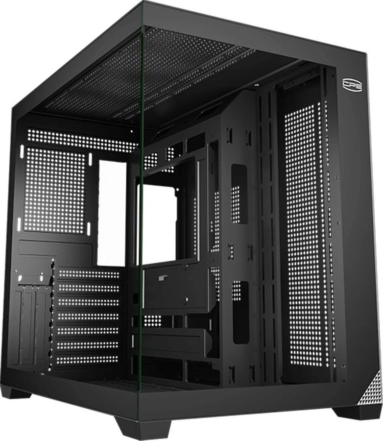 Корпус PcCooler C3T700 BK черный без БП ATX 10x120mm 6x140mm 1xUSB3.0 1xUSB3.1 audio bott PSU