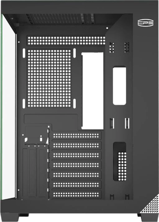Корпус PcCooler C3T700 BK черный без БП ATX 10x120mm 6x140mm 1xUSB3.0 1xUSB3.1 audio bott PSU — изображение 5