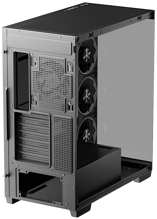 Корпус Deepcool CG580 4F V2 черный без БП ATX 6x120mm 4x140mm 2xUSB3.0 audio bott PSU — изображение 7