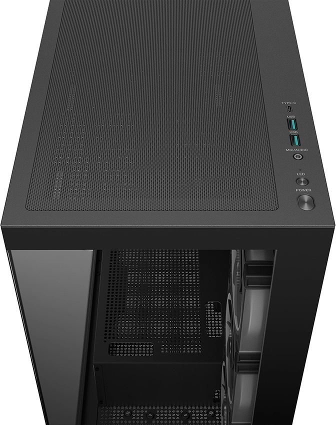 Корпус Deepcool CG580 4F V2 черный без БП ATX 6x120mm 4x140mm 2xUSB3.0 audio bott PSU — изображение 8