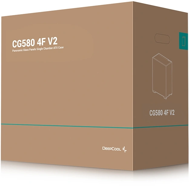 Корпус Deepcool CG580 4F V2 черный без БП ATX 6x120mm 4x140mm 2xUSB3.0 audio bott PSU — изображение 13