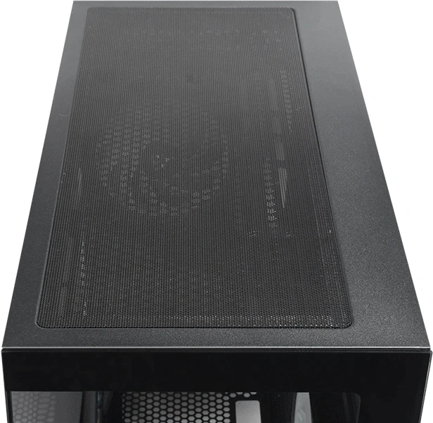 Корпус Chieftec Vista черный без БП ATX 6x120mm 2x140mm 1xUSB2.0 1xUSB3.0 audio bott PSU — изображение 6