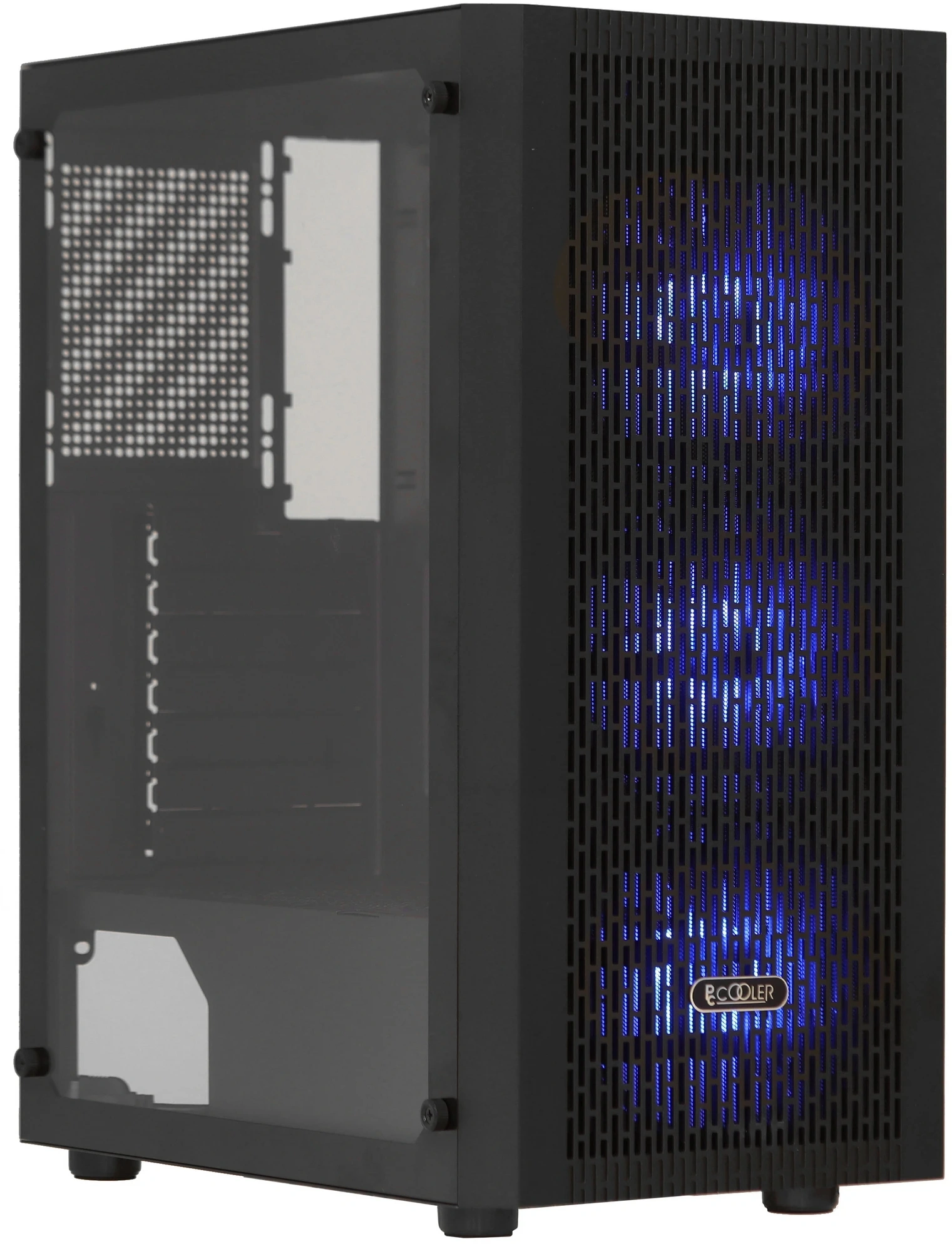 Корпус PcCooler MA100 Mesh черный без БП ATX 5x120mm 2xUSB2.0 1xUSB3.0 audio bott PSU