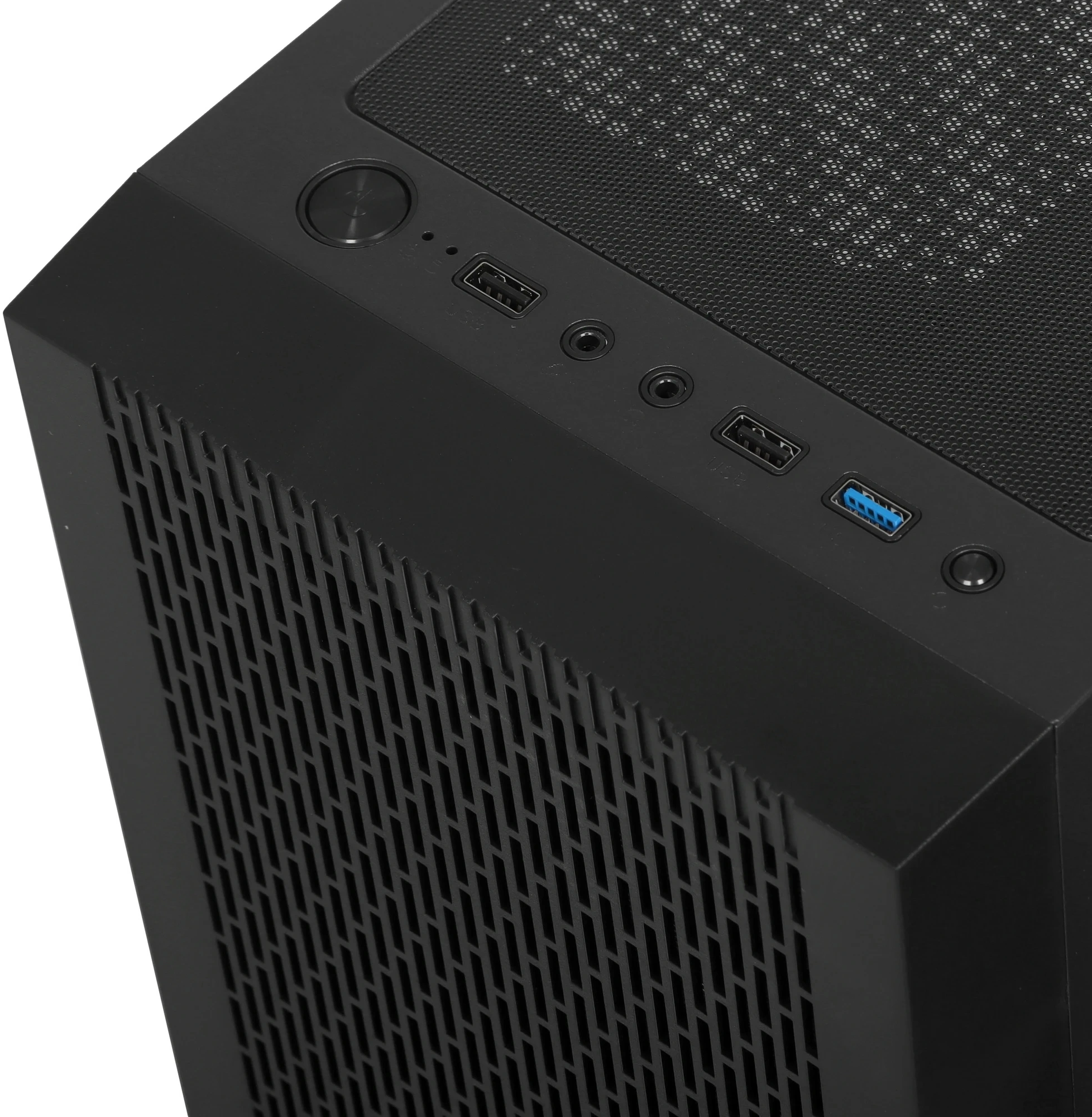 Корпус PcCooler MA100 Mesh черный без БП ATX 5x120mm 2xUSB2.0 1xUSB3.0 audio bott PSU — изображение 5