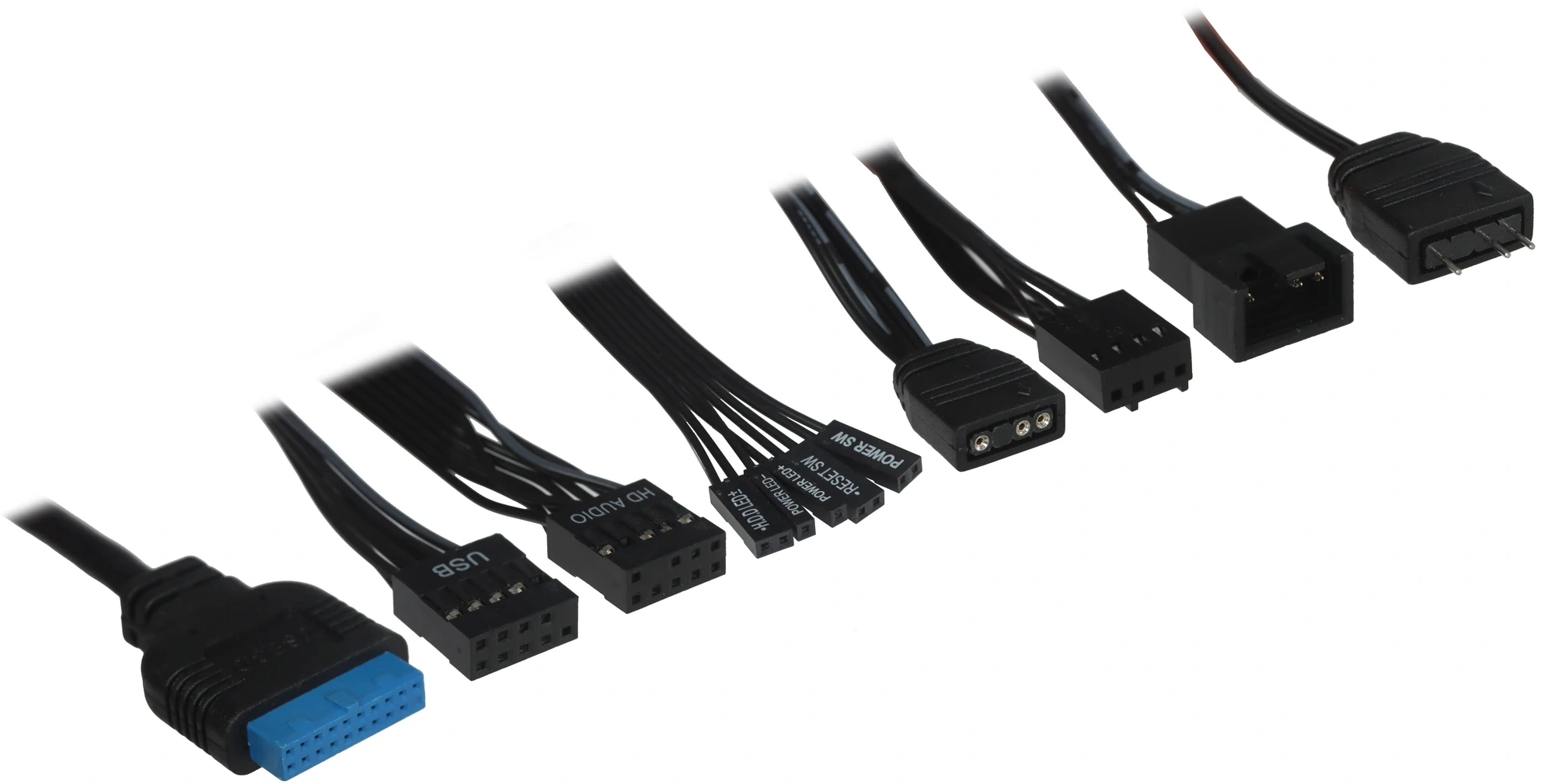 Корпус PcCooler MA100 Mesh черный без БП ATX 5x120mm 2xUSB2.0 1xUSB3.0 audio bott PSU — изображение 13