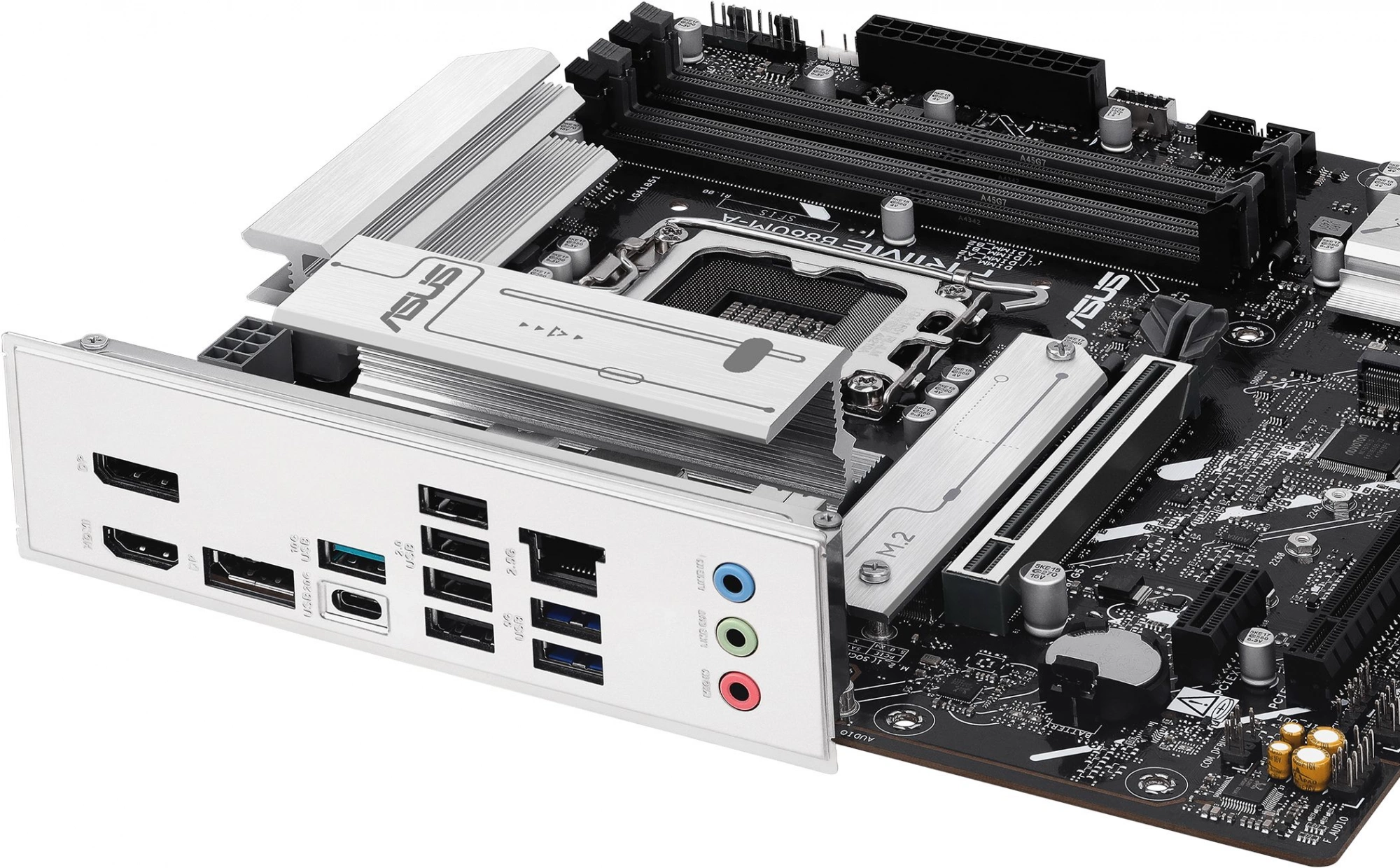 Материнская плата Asus PRIME B860M-A-CSM Soc-1851 Intel B860 4xDDR5 mATX AC`97 8ch(7.1) 2.5Gg RAID+HDMI+DP — изображение 9