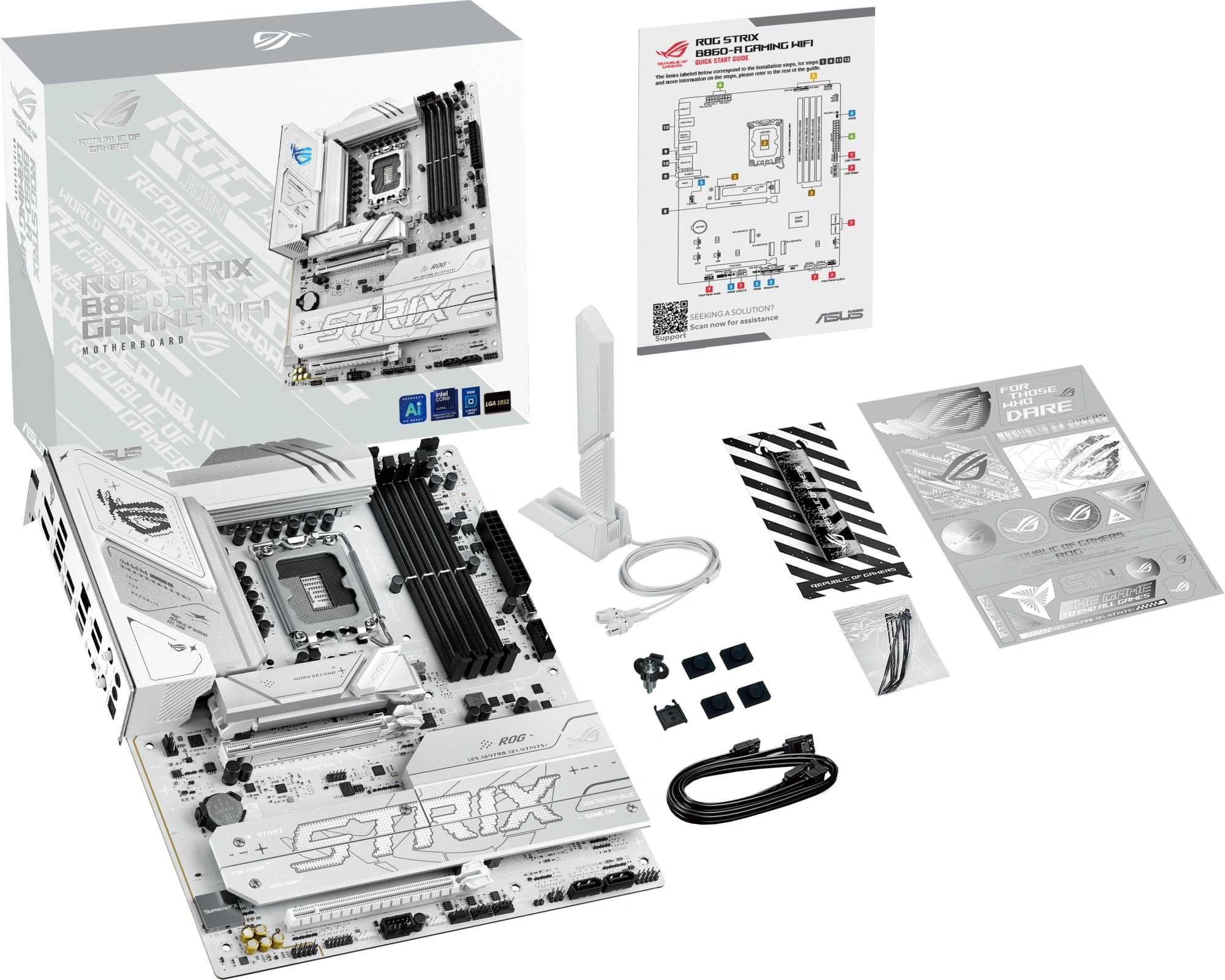 Материнская плата Asus ROG STRIX B860-A GAMING WIFI Soc-1851 Intel B860 4xDDR5 ATX AC`97 8ch(7.1) 2.5Gg RAID+HDMI+DP — изображение 14
