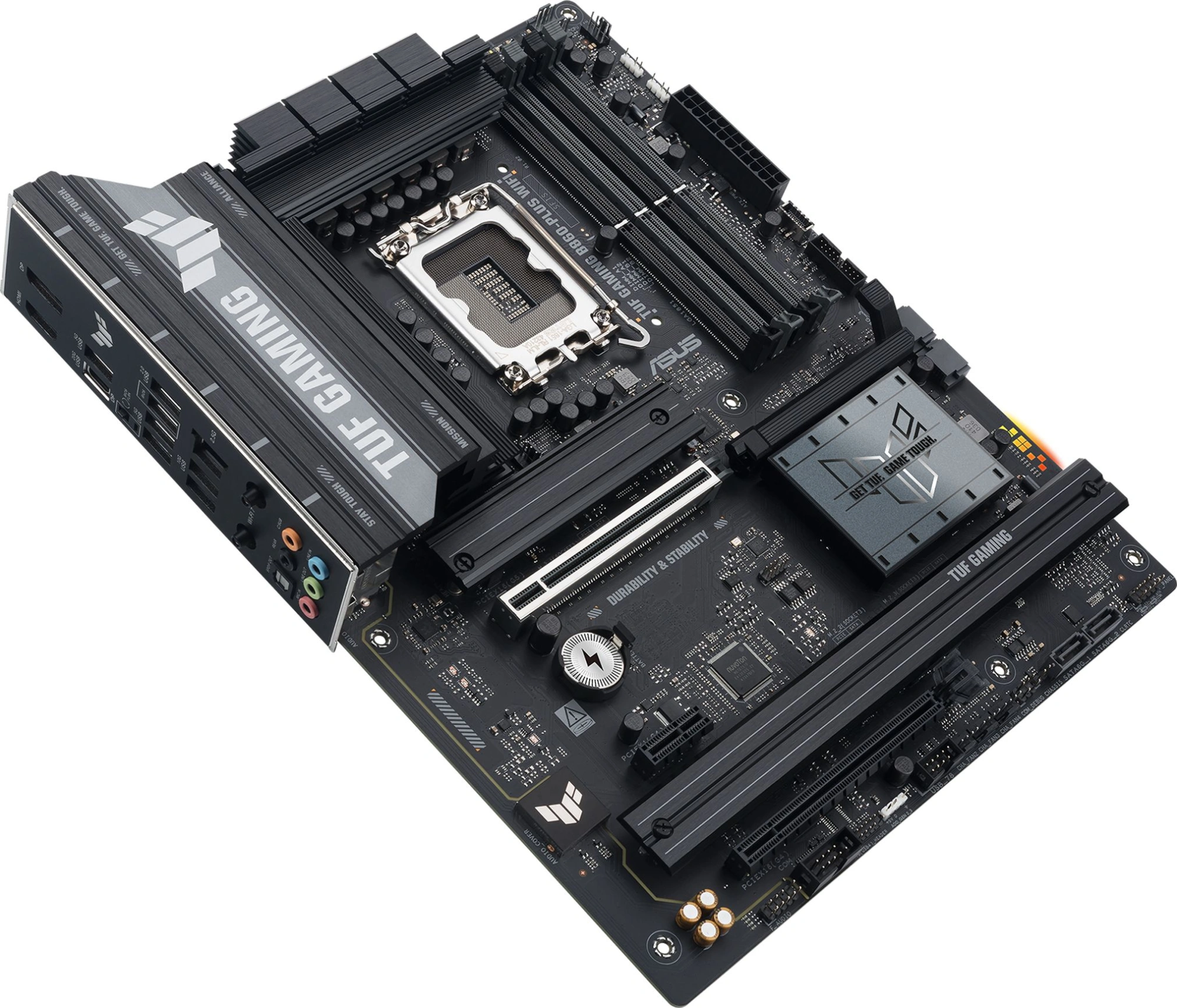 Материнская плата Asus TUF GAMING B860-PLUS WIFI Soc-1851 Intel B860 4xDDR5 ATX AC`97 8ch(7.1) 2.5Gg RAID+HDMI+DP — изображение 5
