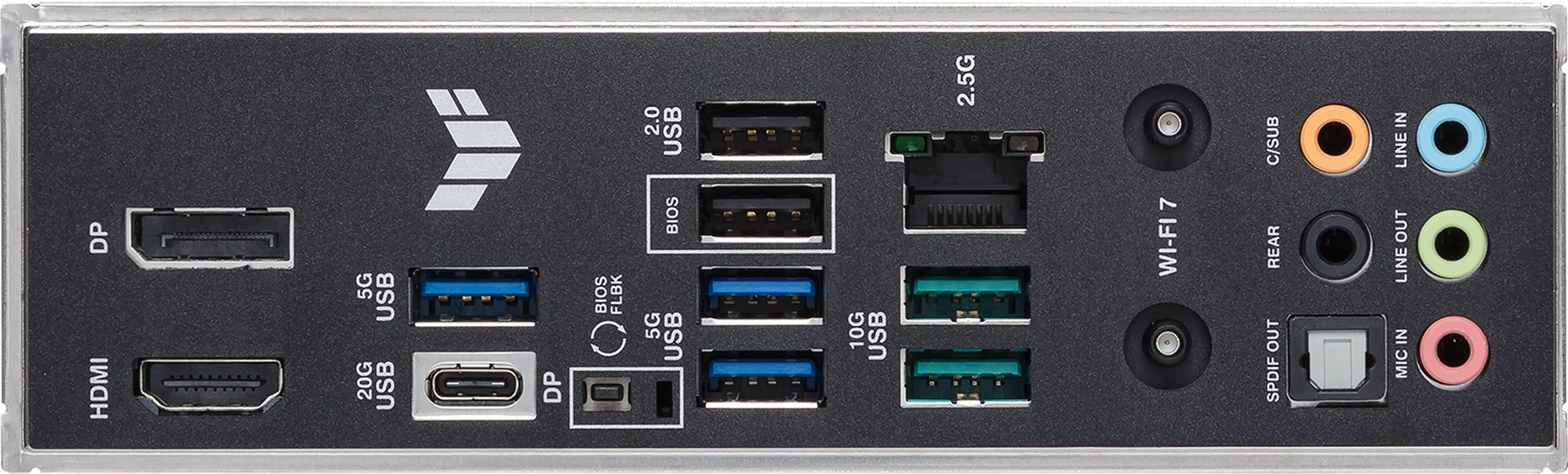 Материнская плата Asus TUF GAMING B860-PLUS WIFI Soc-1851 Intel B860 4xDDR5 ATX AC`97 8ch(7.1) 2.5Gg RAID+HDMI+DP — изображение 6