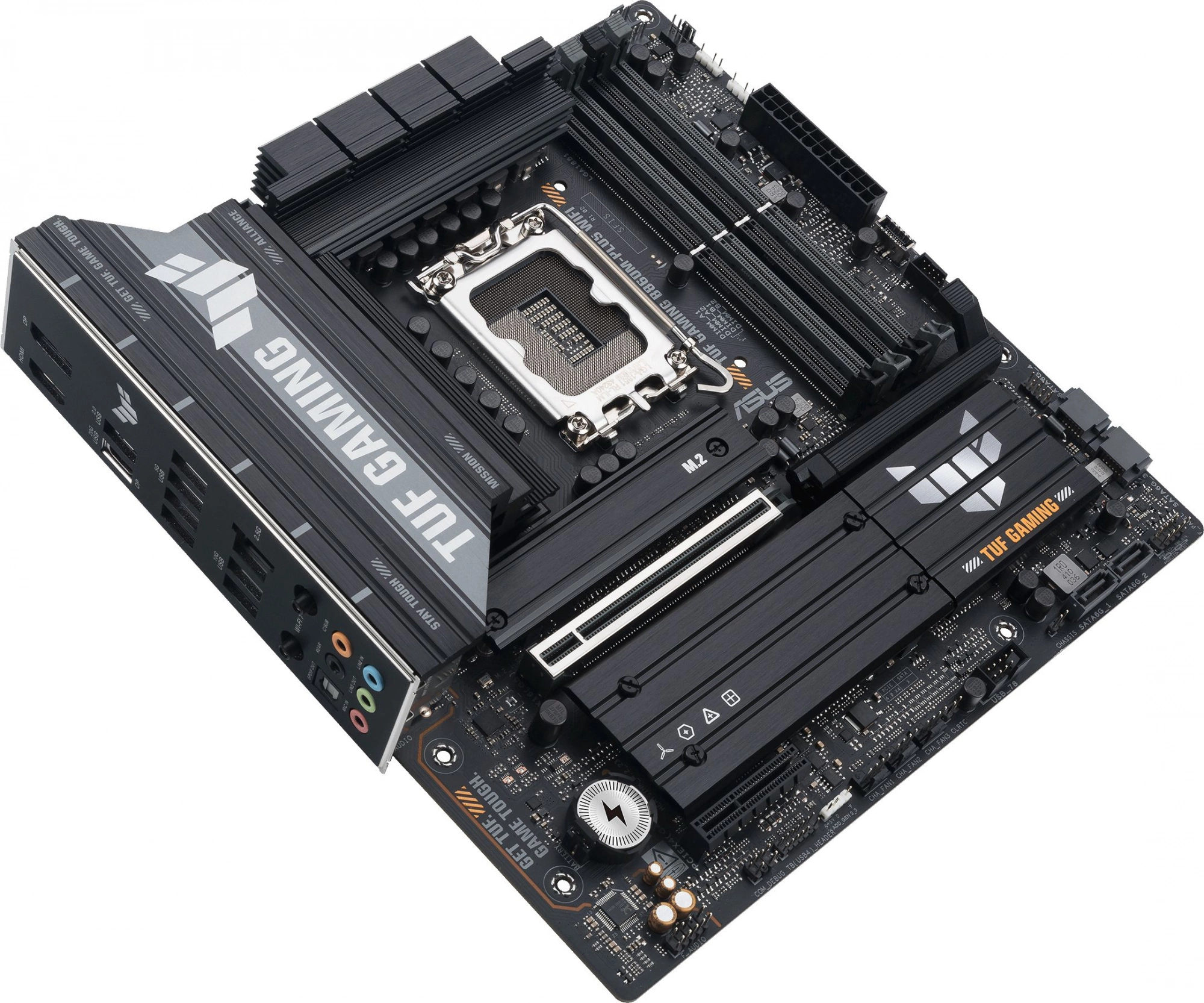 Материнская плата Asus TUF GAMING B860M-PLUS WIFI Soc-1851 Intel B860 4xDDR5 mATX AC`97 8ch(7.1) 2.5Gg RAID+HDMI+DP — изображение 5