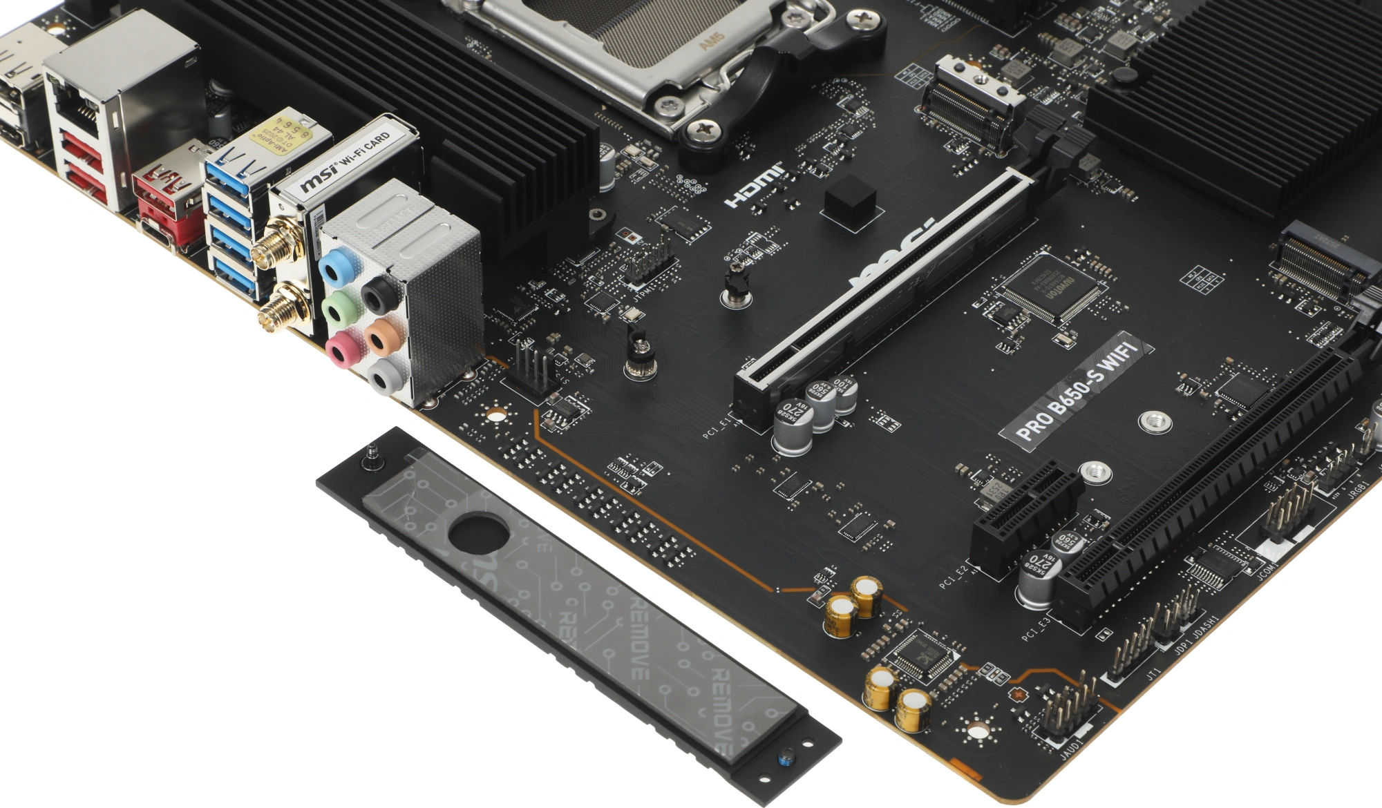 Материнская плата MSI PRO B650-S WIFI Socket AM5 AMD B650 4xDDR5 ATX AC`97 8ch(7.1) 2.5Gg RAID+HDMI+DP — изображение 9
