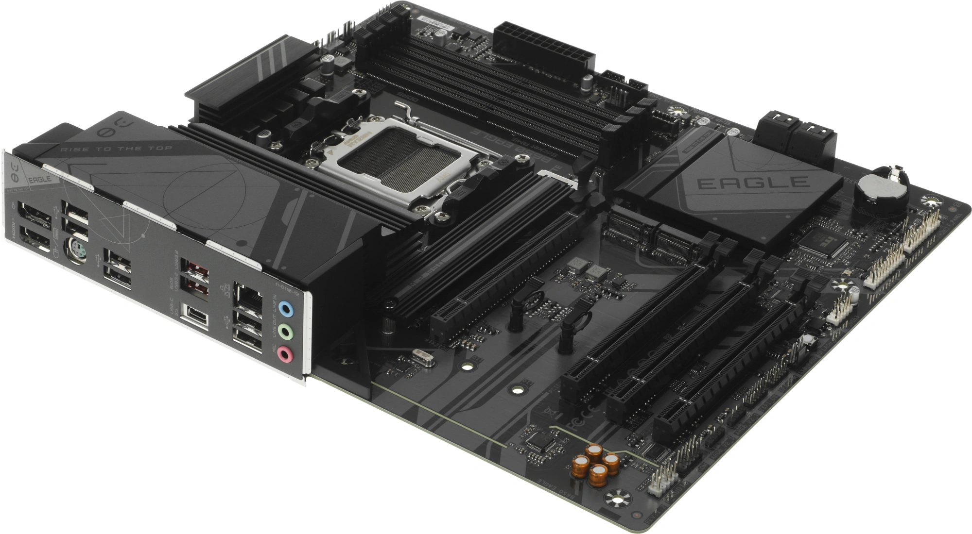 Материнская плата Gigabyte B650 EAGLE Socket AM5 AMD B650 4xDDR5 ATX AC`97 8ch(7.1) GbLAN RAID+HDMI+DP — изображение 2