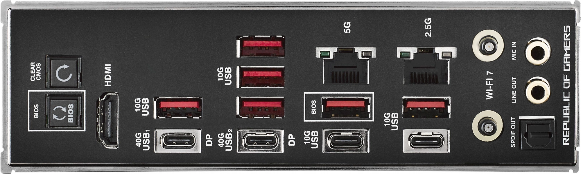Материнская плата Asus ROG CROSSHAIR X870E HERO Socket AM5 AMD X870E 4xDDR5 ATX AC`97 8ch(7.1) 5Gigabit + 2.5Gigabit Ethernet RAID+HDMI — изображение 10