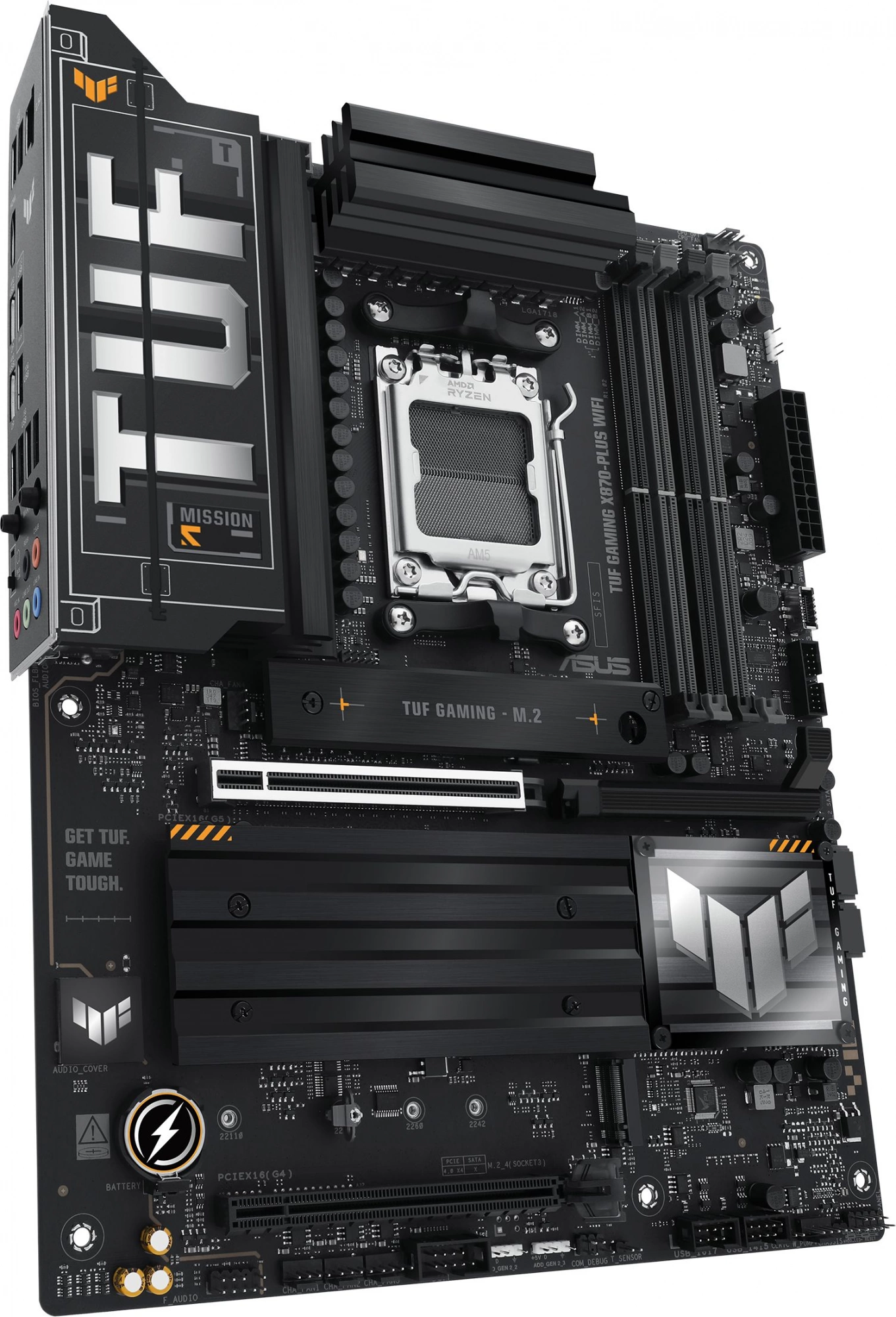 Материнская плата Asus TUF GAMING X870-PLUS WIFI Socket AM5 AMD X870 4xDDR5 ATX AC`97 8ch(7.1) 2.5Gg RAID+HDMI — изображение 7