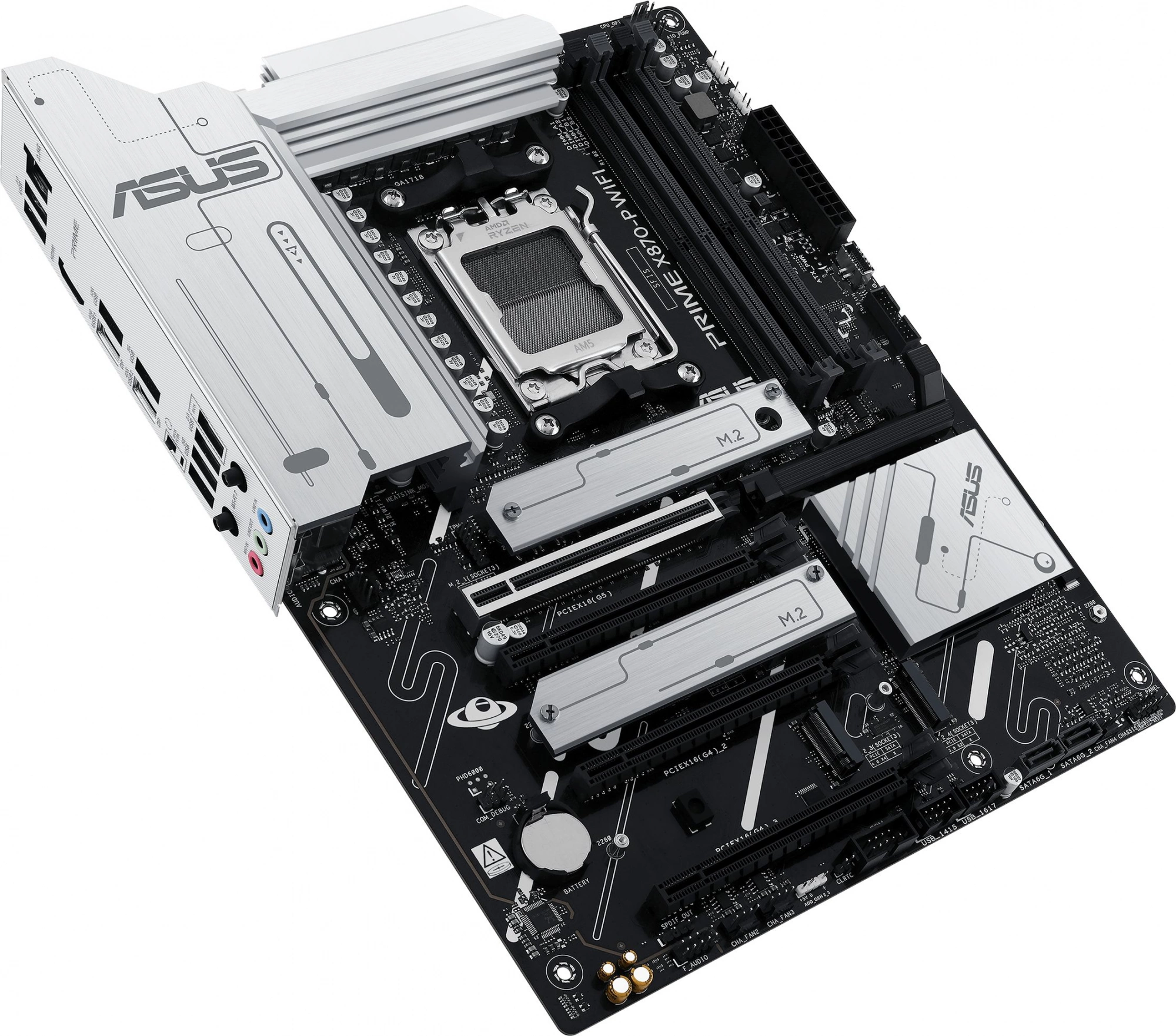 Материнская плата Asus PRIME X870-P WIFI Socket AM5 AMD X870 4xDDR5 ATX AC`97 8ch(7.1) 2.5Gg RAID+HDMI — изображение 8