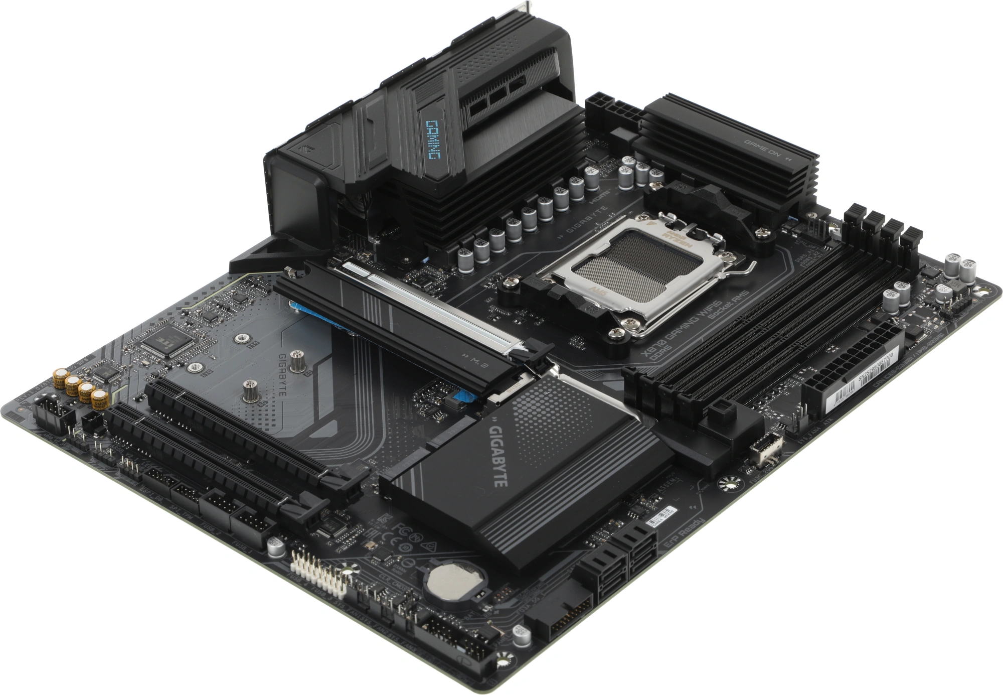 Материнская плата Gigabyte X870 GAMING WIFI6 Socket AM5 AMD X870 4xDDR5 ATX AC`97 8ch(7.1) 2.5Gg RAID+HDMI — изображение 6