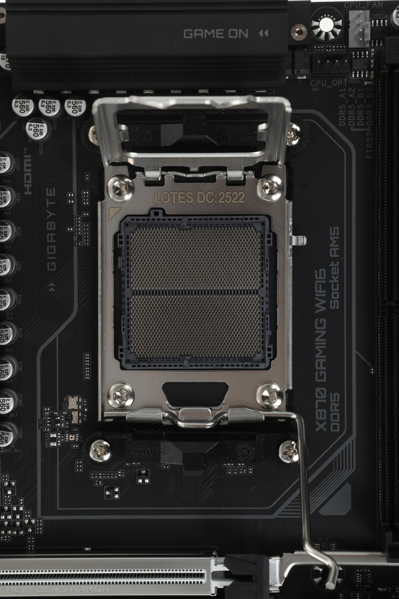 Материнская плата Gigabyte X870 GAMING WIFI6 Socket AM5 AMD X870 4xDDR5 ATX AC`97 8ch(7.1) 2.5Gg RAID+HDMI — изображение 3