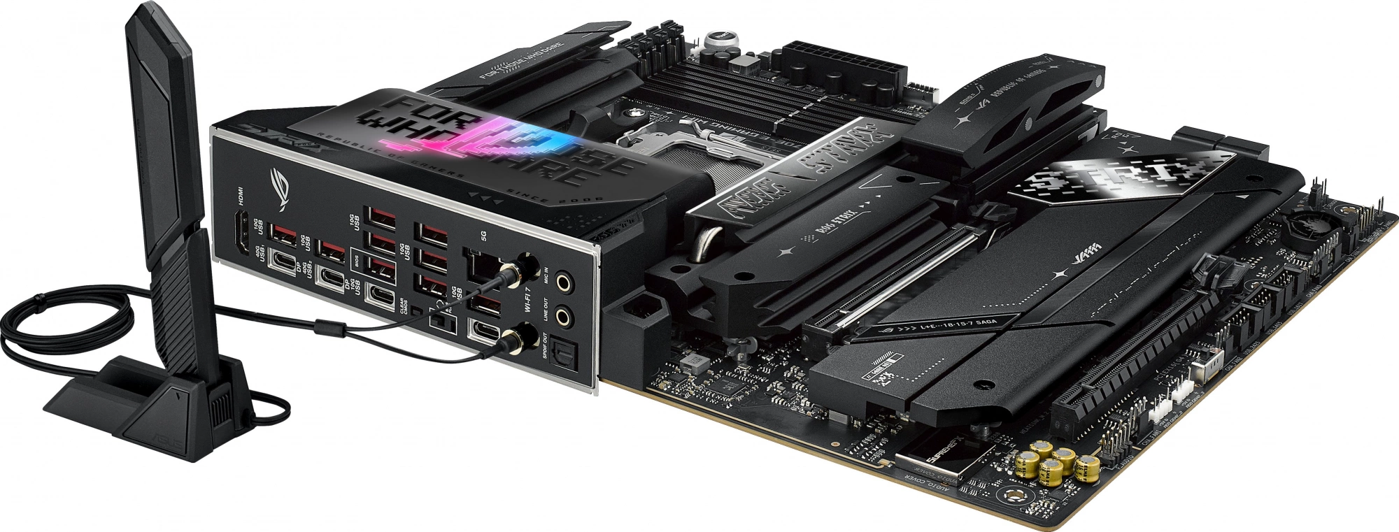 Материнская плата Asus ROG STRIX X870E-E GAMING WIFI Socket AM5 AMD X870E 4xDDR5 ATX AC`97 8ch(7.1) 5Gigabit RAID+HDMI — изображение 9