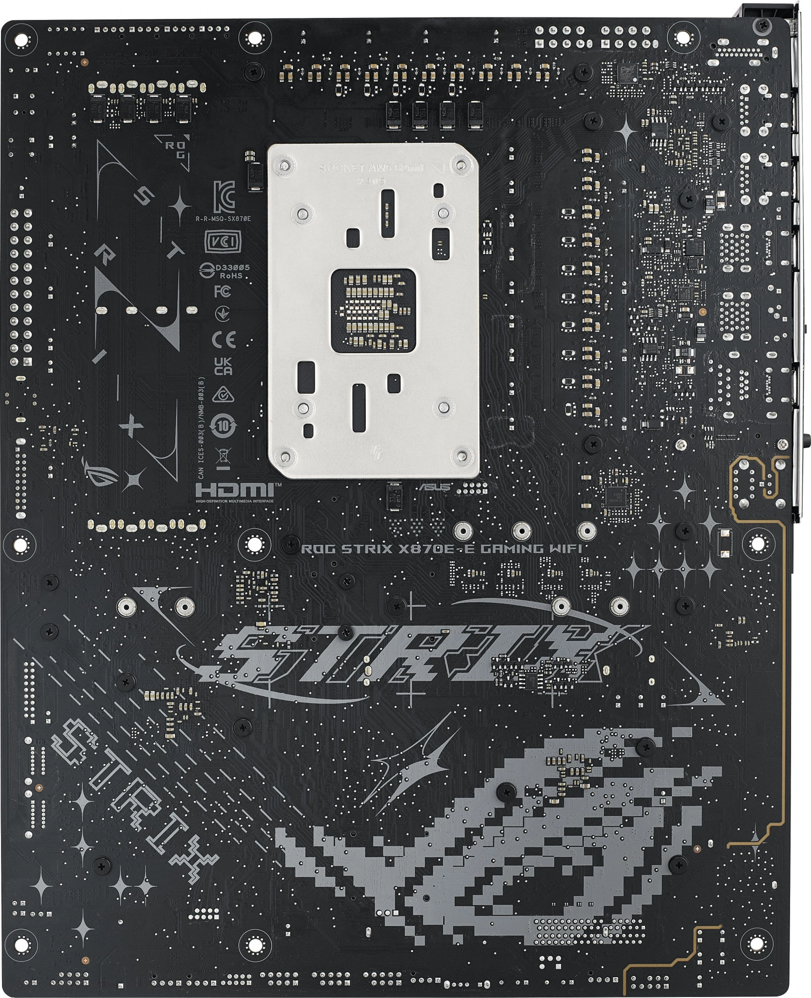 Материнская плата Asus ROG STRIX X870E-E GAMING WIFI Socket AM5 AMD X870E 4xDDR5 ATX AC`97 8ch(7.1) 5Gigabit RAID+HDMI — изображение 11