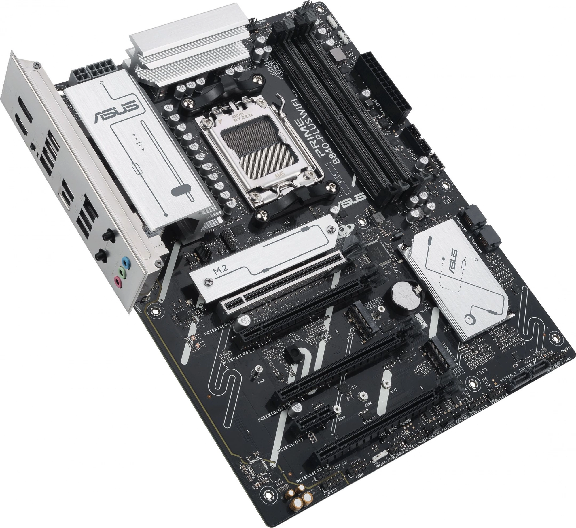 Материнская плата Asus PRIME B840-PLUS WIFI Socket AM5 AMD B840 4xDDR5 ATX AC`97 8ch(7.1) 2.5Gg RAID+HDMI+DP — изображение 5