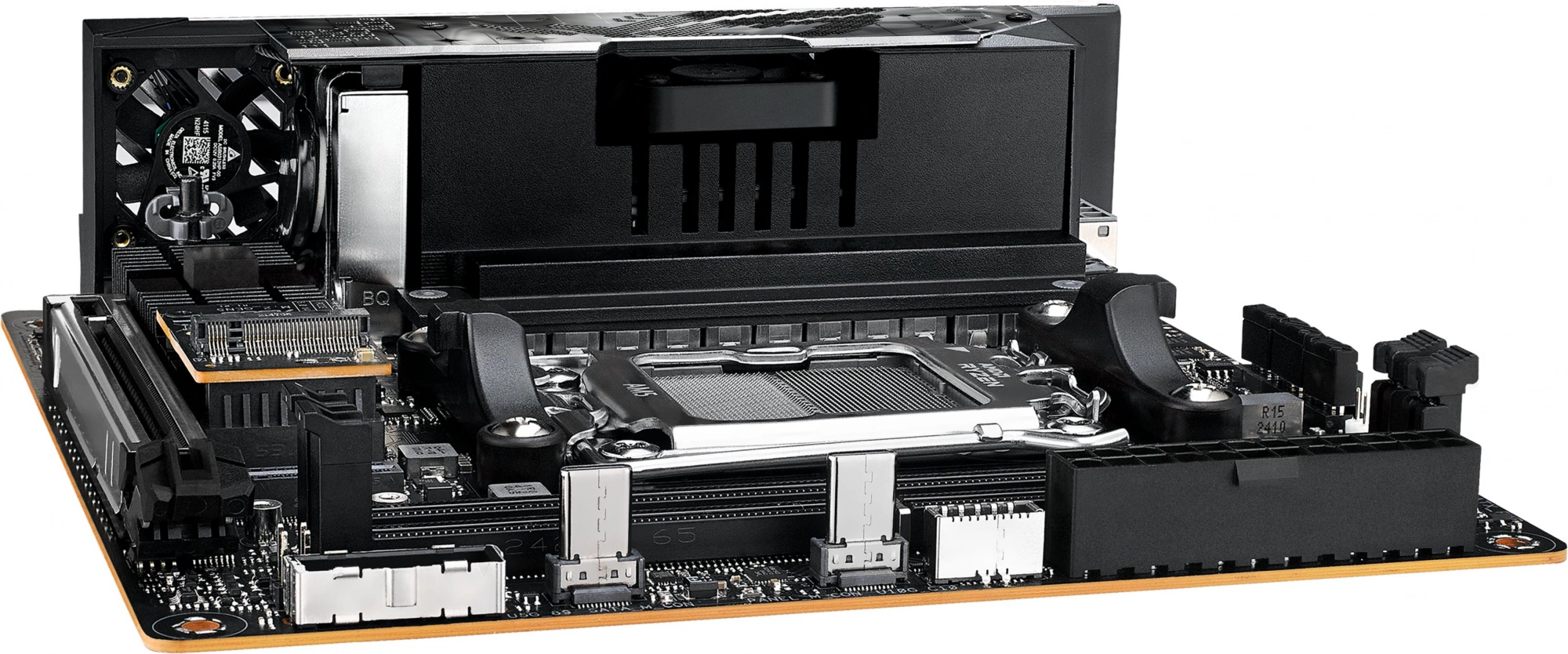 Материнская плата Asus ROG STRIX X870-I GAMING WIFI Socket AM5 AMD X870 2xDDR5 mini-ITX AC`97 8ch(7.1) 2.5Gg RAID+HDMI — изображение 9