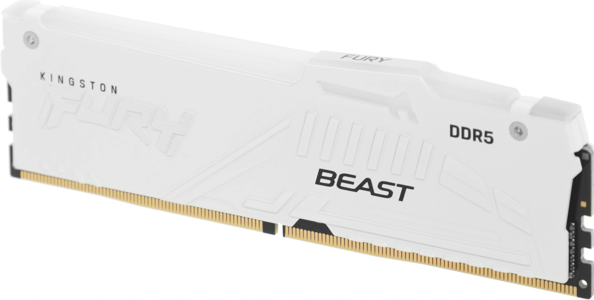 Память DDR5 2x32GB 6000MHz Kingston KF560C36BWEAK2-64 Fury Beast White Expo RGB RTL Gaming PC5-48000 CL36 DIMM 288-pin 1.35В dual rank с радиатором Ret — изображение 6