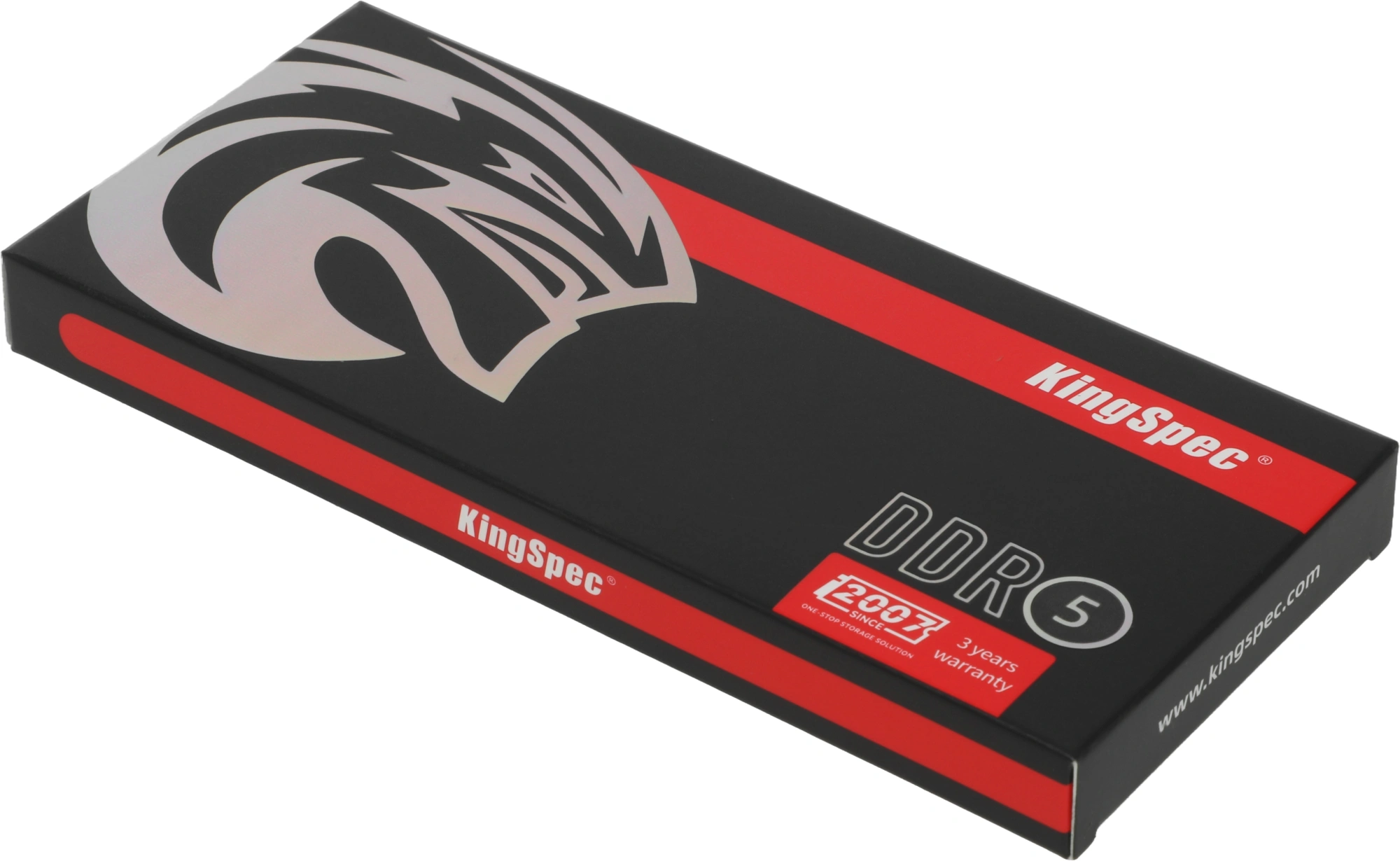 Память DDR5 16GB 5600MHz Kingspec KS5600D5P11016G RTL PC5-44800 CL40 DIMM 288-pin 1.35В single rank Ret