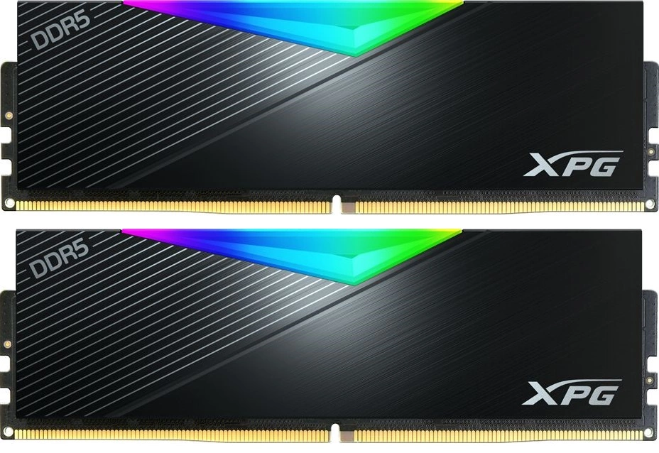 Память DDR5 2x16GB 6400MHz A-Data AX5U6400C3216G-DCLARBK XPG Lancer RGB RTL Gaming PC5-51200 CL32 DIMM 288-pin 1.35В kit dual rank с радиатором Ret — изображение 6