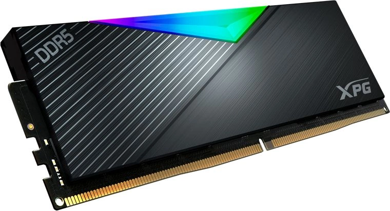 Память DDR5 2x16GB 6400MHz A-Data AX5U6400C3216G-DCLARBK XPG Lancer RGB RTL Gaming PC5-51200 CL32 DIMM 288-pin 1.35В kit dual rank с радиатором Ret — изображение 2