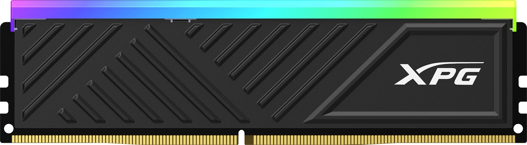 Память DDR4 8GB 3200MHz A-Data AX4U32008G16A-SBKD35G XPG Spectrix D35G RGB RTL Gaming PC4-25600 CL16 DIMM 288-pin 1.35В dual rank с радиатором Ret