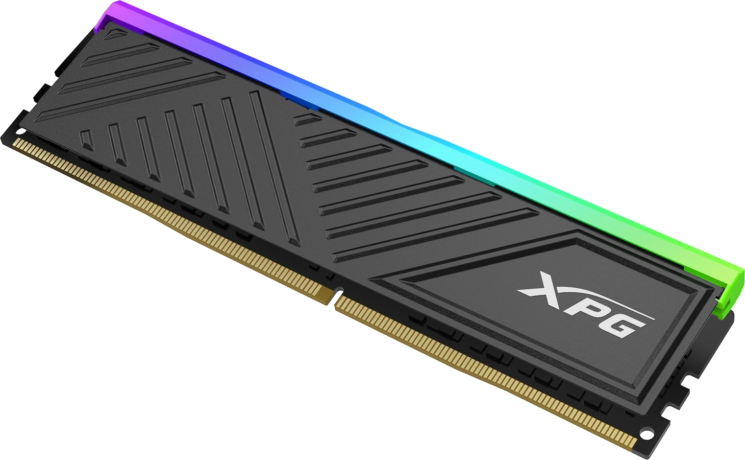 Память DDR4 8GB 3200MHz A-Data AX4U32008G16A-SBKD35G XPG Spectrix D35G RGB RTL Gaming PC4-25600 CL16 DIMM 288-pin 1.35В dual rank с радиатором Ret — изображение 3