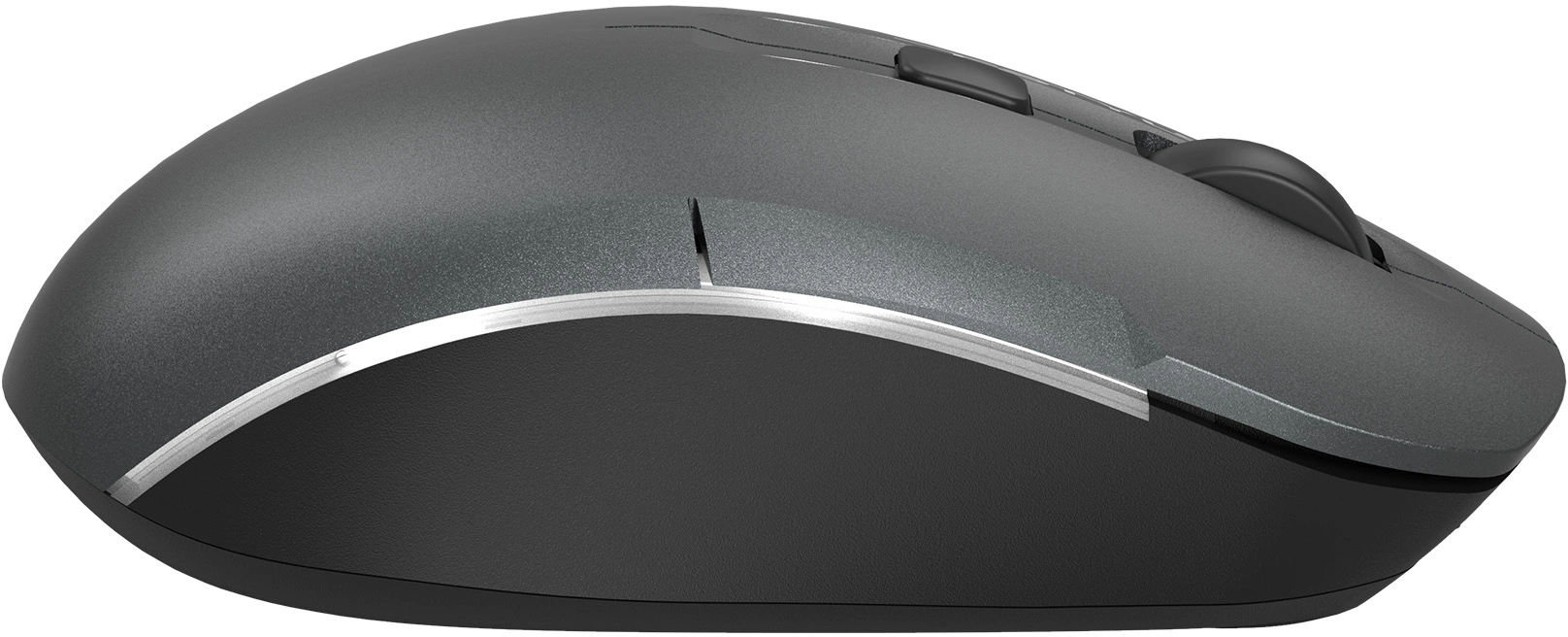 Мышь A4Tech Fstyler FB26CS Air2 серый/черный оптическая 2000dpi silent беспров. BT/Radio USB для ноутбука 4but (FB26CS AIR2 SMOKY GREY) — изображение 5
