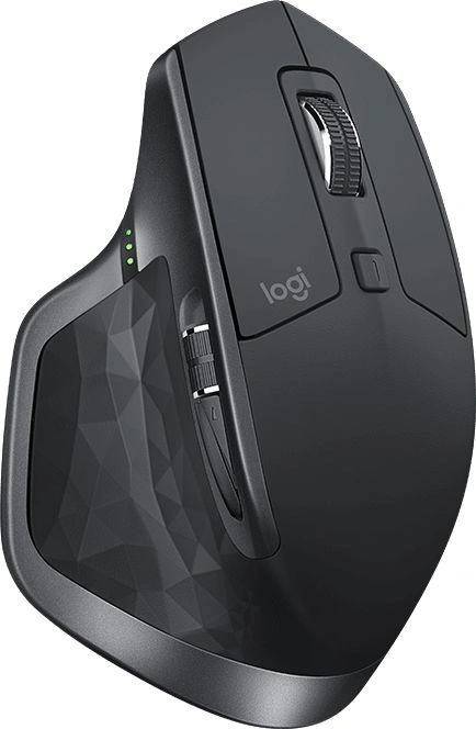 Мышь Logitech MX Master 2S черный оптическая 4000dpi беспров. BT USB 7but (910-007223)