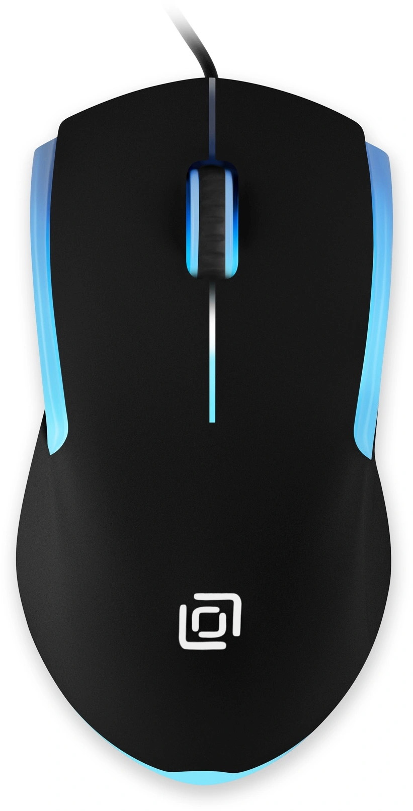 Мышь Оклик 245M черный оптическая 1000dpi USB 3but (471479)