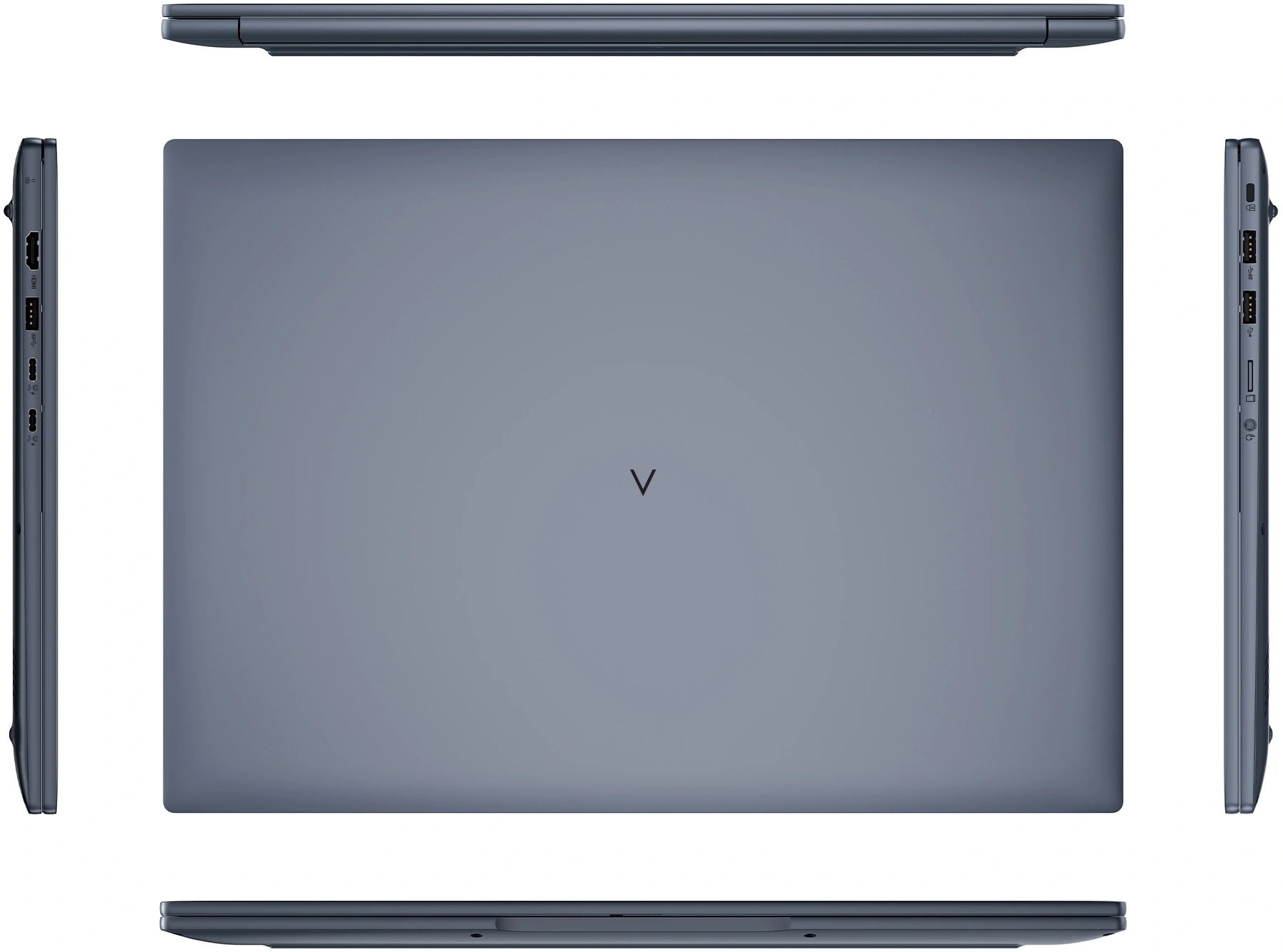 Ноутбук Digma Pro Pactos Ryzen 5 7430U 16Gb SSD512Gb AMD Radeon Graphics 16" IPS WUXGA (1920x1200) Windows 11 Pro dk.grey WiFi BT Cam 5500mAh (DN16R5-ADXW04) — изображение 2