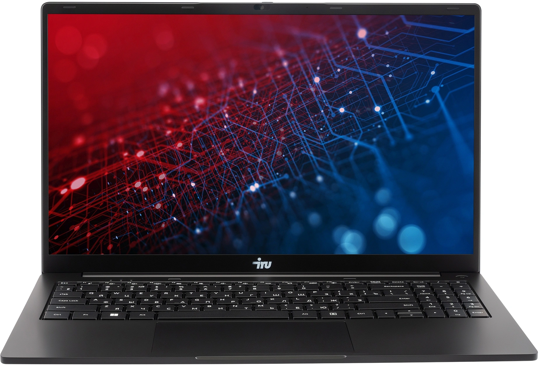 Ноутбук IRU Strato 15ALI Core i7 12650H 16Gb SSD512Gb Intel UHD Graphics 15.6" IPS FHD (1920x1080) FreeDOS black WiFi BT Cam 6000mAh (2084776)