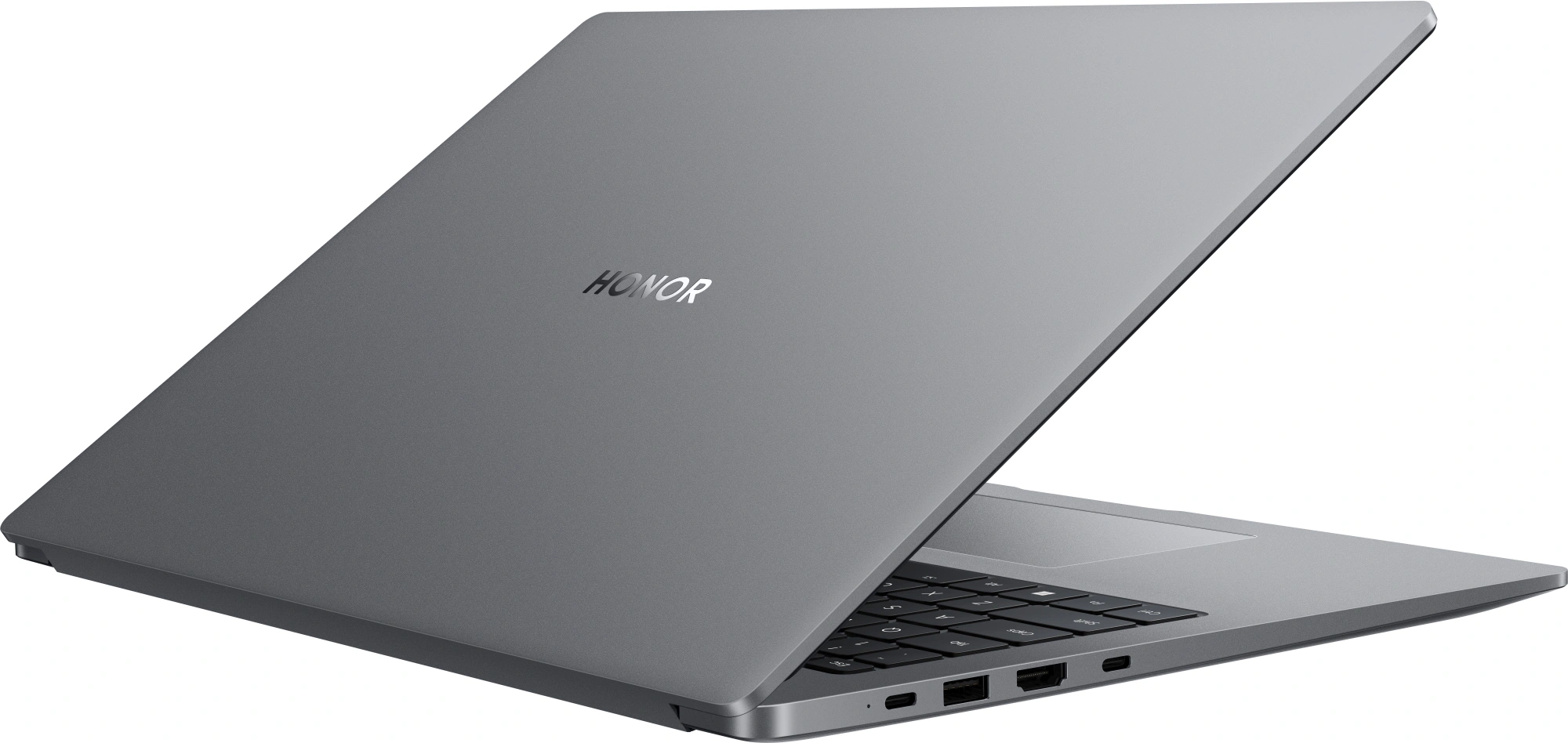 Ноутбук Honor MagicBook X14 Plus 2025 FermiB-5611 Core 5 220H 16Gb SSD1Tb Intel Iris Xe graphics 14" IPS WQXGA (2880x1800) Windows 11 Home grey space WiFi BT Cam (5301ALWA) — изображение 5